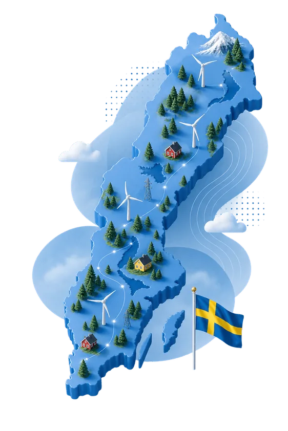Electricity in Sweden, explained simply